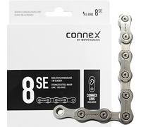 Chaîne Connex 8sE 6/7/8 fois E-25, nickel/acier inoxydable 136 maillons, argent, Connex, 2321-08SE-1360