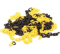 Chaîne - couleur jaune/noire - 10 m