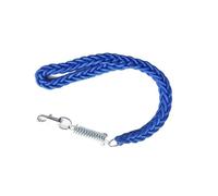 Chaîne Courte Anti-Explosion for Chien, Sangle de Traction, Laisse Faite Main, Amortisseur à Ressort, Longe Une étape, Compatible avec Les Chiens Taille Moyenne Grande(Blue,50cm Length)