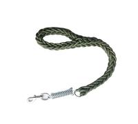 Chaîne Courte Anti-Explosion for Chien, Sangle de Traction, Laisse Faite Main, Amortisseur à Ressort, Longe Une étape, Compatible avec Les Chiens Taille Moyenne Grande(Arm Green,70cm Length)