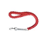 Chaîne Courte Anti-Explosion for Chien, Sangle de Traction, Laisse Faite Main, Amortisseur à Ressort, Longe Une étape, Compatible avec Les Chiens Taille Moyenne Grande(Red,50cm Length)