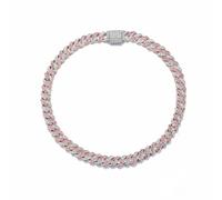 Chaîne Cuba pour homme style urbain multicolore perles accessoires empilables bijoux urbains cadeaux, 8 inch/20 cm