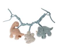 Jollein Chaîne de poussette Roarsome Dinos – Jouet pour poussette, siège bébé