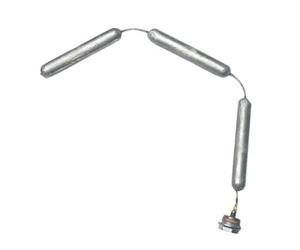 Chaîne d'anode en magnésium ø21-l130x 3-3/4"