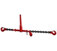 Chaîne d'arrimage avec poinçon H - Classe 8-1 pièce - Chaîne d'arrimage de 8 mm - 3 m - Noir