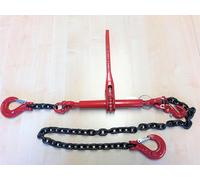 Chaîne d'arrimage de Classe 8 1 - Chaîne d'arrimage en 1 pièce 8 mm 2,5 m Force d'arrimage (LC) : 40 KN (4000 daN = 4,0 to)