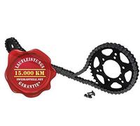 Chaîne de 16/48 pour Yamaha XJ 600 S Diversion 4BR RJ01 4LX RJ014 1992-2003 X / Bague renforcée, traduction originale