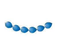 Chaîne de ballons 3m bleu