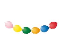 Chaîne de ballons 3m multicolore