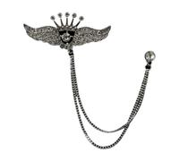Chaîne De Chemise 3Pcs Multi-Pattern Golden Chain Brooch | Classic Ornament Suitable For Banquet Wear