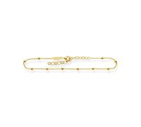 Chaîne de cheville Thomas Sabo argent plaqué or - Couleur de la matière:Jaune Taille/Longueur