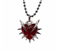 Chaîne de clavicule élégante en forme d'amour, collier avec pendentif en forme d'épine en forme de cœur pour femmes et filles, bijoux d'ornement pour femmes, taille unique, Comme décrit, Comme décrit.