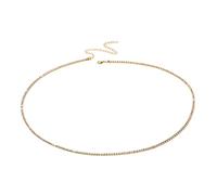 Chaîne de corps sexy pour femme, plaqué or 18 carats, trombone, chevrons, papillon, strass, bijou de plage, chaîne de corps, Métal, Pas de gemme