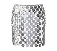 Chaîne de corps transparente à paillettes avec pampilles pour robe, jupe, bikini, maillots de bain tendance, bijoux pour femme