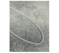 Chaîne de cou - Bijouxia - Maille Gourmette Serrée - Argent Massif 925 - 60 cm - 2,5 mm