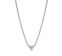 Chaîne de Cou Femme - Argent - 393014C01-45 - Maille ancre - Zirconia Cubique - 925/1000