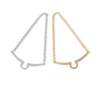 Chaîne de cravate en métal Cravate Broche Nœud Papillon Costume Chemise Bijoux Accs pour les partenariats d'affaires Occasions spéciales Boutons de manchette