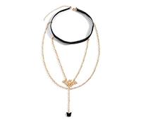 Chaîne de cuisse chauve-souris pendante pour jambes harnais de corps punk jambe porte-jarretelles tendance club fête accessoires de corps bijoux pampilles chaînes punk pour femmes chaînes en métal