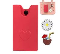 Chaîne de décoration de sac de plage | Breloque de décoration de sac de plage - Poche de rangement pour téléphone portable, attache en silicone pour sac de plage, sac fourre-tout, décoration, Refer to