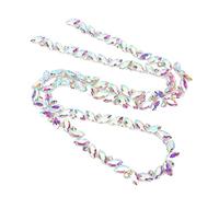 Chaîne de Garniture de en Cristal, Verre à Coudre sur des Chaîne Fermée pour L'artisanat Couture Bijoux à Bricoler Soi-même Décoration de Mariage(Couleur AB)