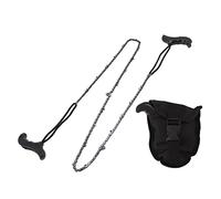 Chaîne de la main Saw pliant des outils de camping de survie portable 64 liens
