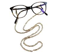 Chaine de lunettes dorée pour femme - Cordon pour lunettes de vue ou lunettes de soleil - Bijou pour lunettes modèle "Phœnix" par Atelier Kat H