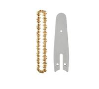 Chaîne De Mini-tronçonneuse 6 Pouces, Pas De 1/4", Calibre 0,043", 37 Maillons D'entraînement, Semi-ciselée For Scie Électrique Et Travail Du Bois(6Inch Chain Set 2)