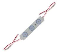 Chaîne de modules LED Blanc Warm 3000K 12V 1,5W 125mA IP65 3x LED par module 88,5x17,5mm
