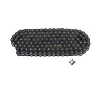 Chaîne de moto 428, maillons 102L/104L/108L/132L for ATV 50cc-250cc, Quad, Pit Dirt Bike et Go Kart, pièces métalliques noires(428 132L)