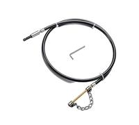 Chaîne de nettoyage de canalisations avec outil de détartrage flexible et robuste pour tuyaux de cuisine et de salle de bain, élimination des bouchons d'évacuation des eaux usées