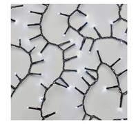 Chaîne de Noël LED EMOS - hérisson 12m, extérieur et intérieur blanc froid, minuterie D4BC03