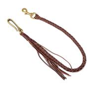 Chaîne de pantalon en cuir robuste avec pampilles en cuir léger - Décoration pour pantalon - Ajoute une touche de charme - Déclaration de mode distinctive, taille unique, Comme décrit, Comme décrit.