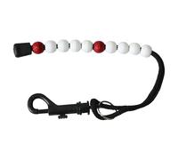 Chaîne de perles de golf - Perles de de score de golf, comptage précis des tirs, parfait pour les golfeurs pratiques, perles de comptoir de golf portables avec chaîne légère à clip |