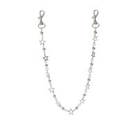 Chaîne de perles unique en forme d'étoile pour ajouter une touche tendance à vos tenues, bijoux de festival de musique