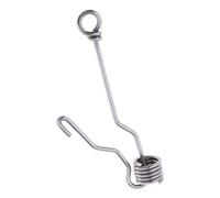 Chaîne de pied anti-vol en acier inoxydable pour oiseaux de petite à grande taille L, argent, L