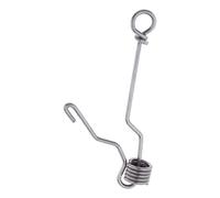 Chaîne de pied anti-vol en acier inoxydable pour oiseaux de petite à grande taille S, argent, S