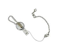 Chaîne de pied réglable en acier inoxydable pour perroquet anti-morsure pour éviter de s'échapper