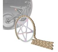 Chaîne de pignon de moto, chaîne d'entraînement de moto 112 + pignon arrière 58 dents pour Sur-Ron S/X Moto Sur Ron Light Bee TALARIA STING