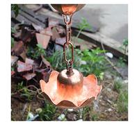 Chaîne de Pluie Chaînes de pluie for les descentes, chaîne gouttière décorative, esves style japonais à la drainage artefact chute l'eau pluviom précipitation(J 2.6M)