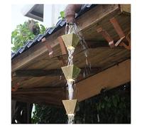 Chaîne de Pluie Chaînes de pluie for les descentes, chaîne gouttière décorative, esves style japonais à la drainage artefact chute l'eau pluviom précipitation(O 2.6M)