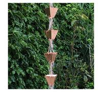 Chaîne de Pluie Chaînes de pluie for les descentes, chaîne gouttière décorative, esves style japonais à la drainage artefact chute l'eau pluviom précipitation(M 2.6M)