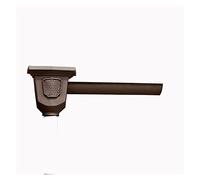 Chaîne de Pluie Cuivre pluie chaîne d'égout gouttiner baisse d'entonnoir aveu attrape le long de la face d'eau drainage eau japonais style gouttière décoratif fossé(B)