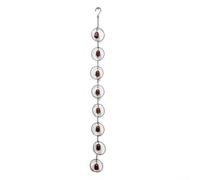 Chaîne de pluie en métal pour extérieur, carillon à vent en forme de papillon, chaîne décorative à suspendre pour gouttière et jardin (cloche)