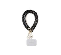 Chaîne de Poignet pour Smartphone avec Pendentif 4G et Mousqueton Noir