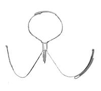 Chaîne de poitrine de gland de strass à la mode pour femme, ornement de vêtement de poitrine avec soutien-gorge de chaîne en cristal, One Size, Bois d'agar, Pas de gemme