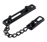 Chaîne de porte en acier inoxydable avec entrebâilleur de boulon, loquet de sécurité coulissant pour la sécurité de la maison, pour portes intérieures et extérieures