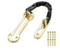 Chaîne de Porte en Acier Inoxydable Verrou de sécurité à glissière en acier inoxydable for porte coulissante intérieure, boucle antivol for, accessoires quincaillerie for loquet maison(A5)
