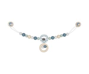 Chaîne de poussette en bois Géométrie bleu clair Heimess® - Acc