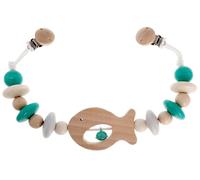 Chaîne de poussette Hess Poisson turquoise