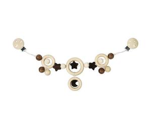 Chaîne de poussette Nuit étoilée avec clips Heimess - Jouets bébé